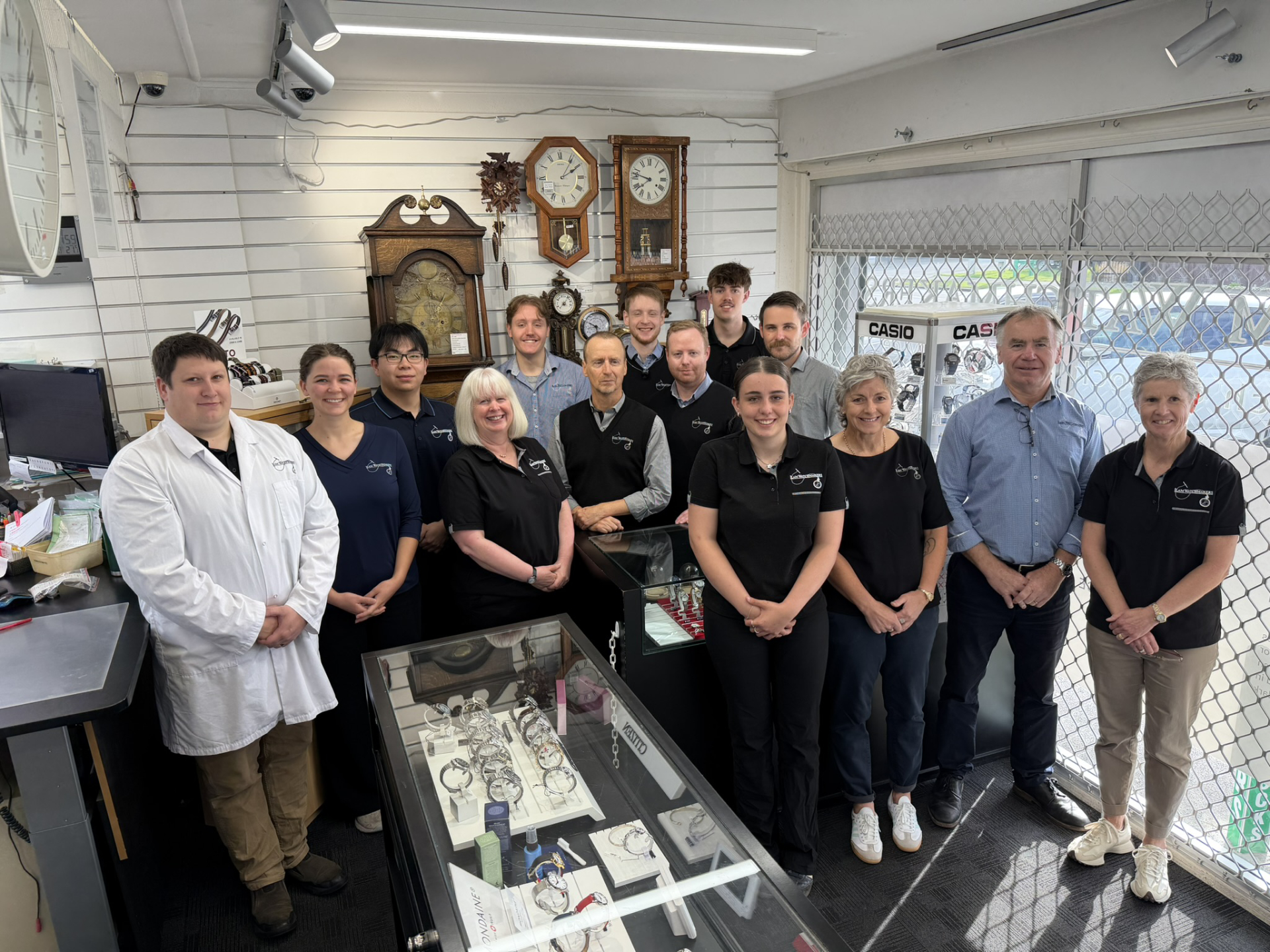Ilam Watchmakers Christchurch Team